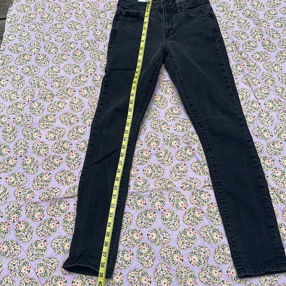 Gap high rise skinny jeans black size 25r - Picture 9 of 10